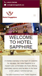 Mobile Screenshot of hotelsapphirelk.com